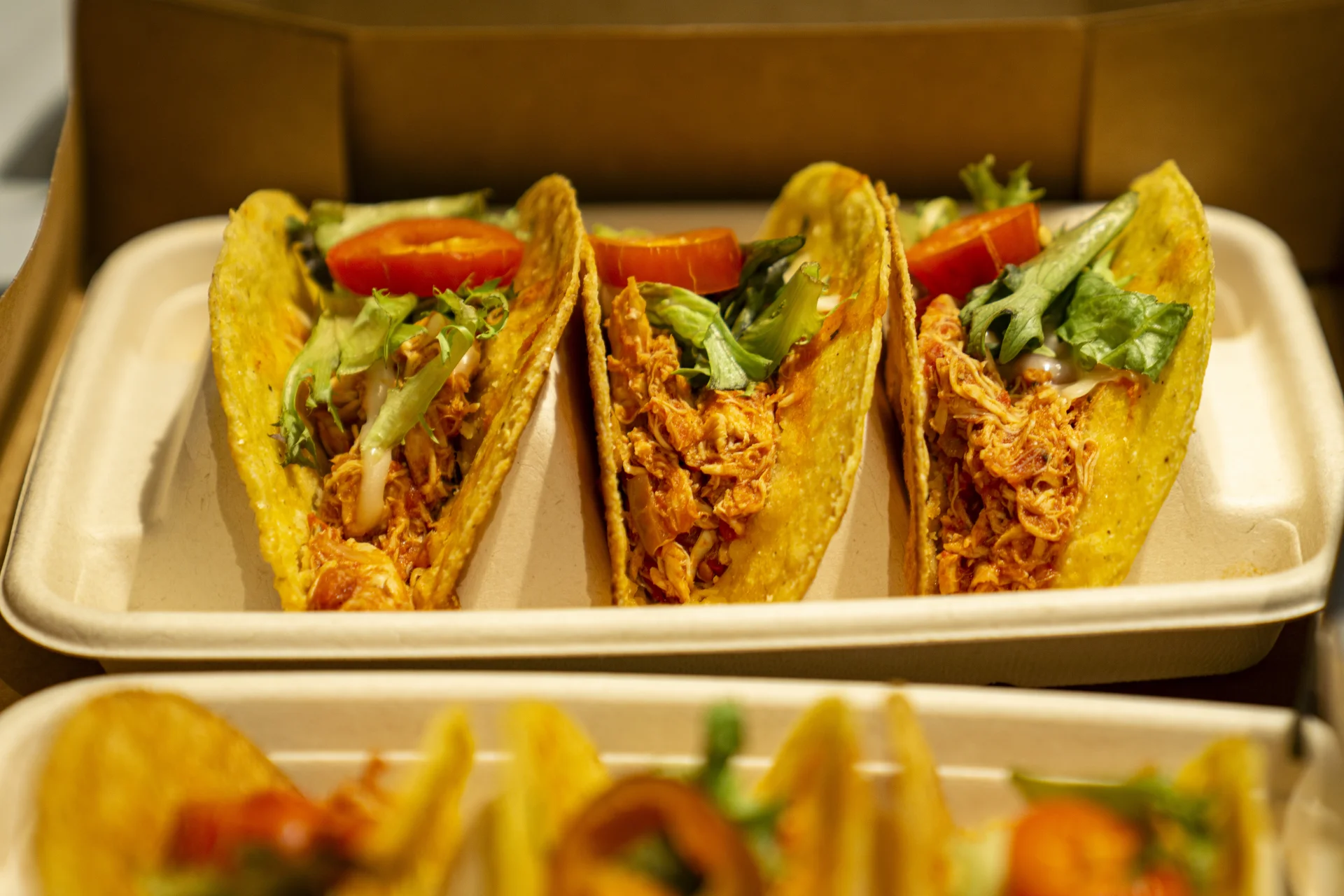 Mexican catering presentation at a Frida Camden venue hire