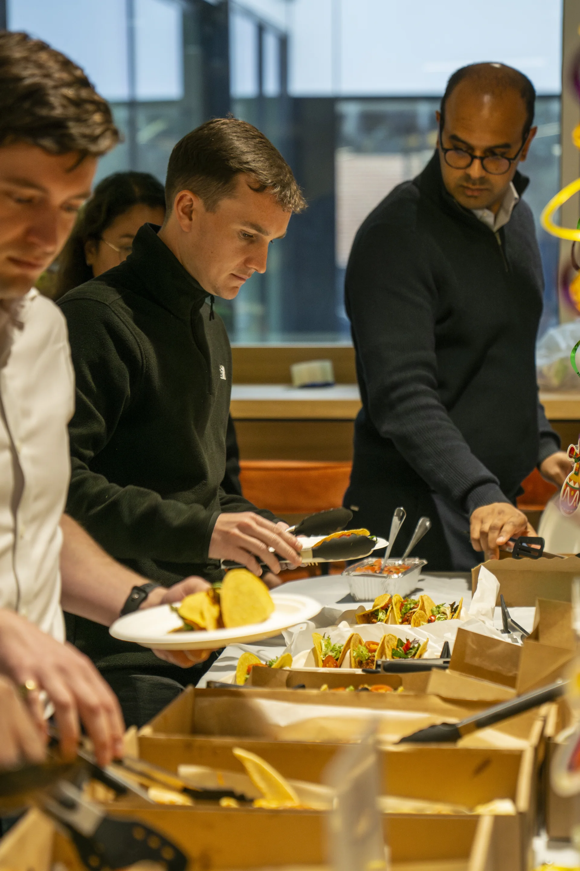 Frida Camden private event — buffet-style Mexican dining