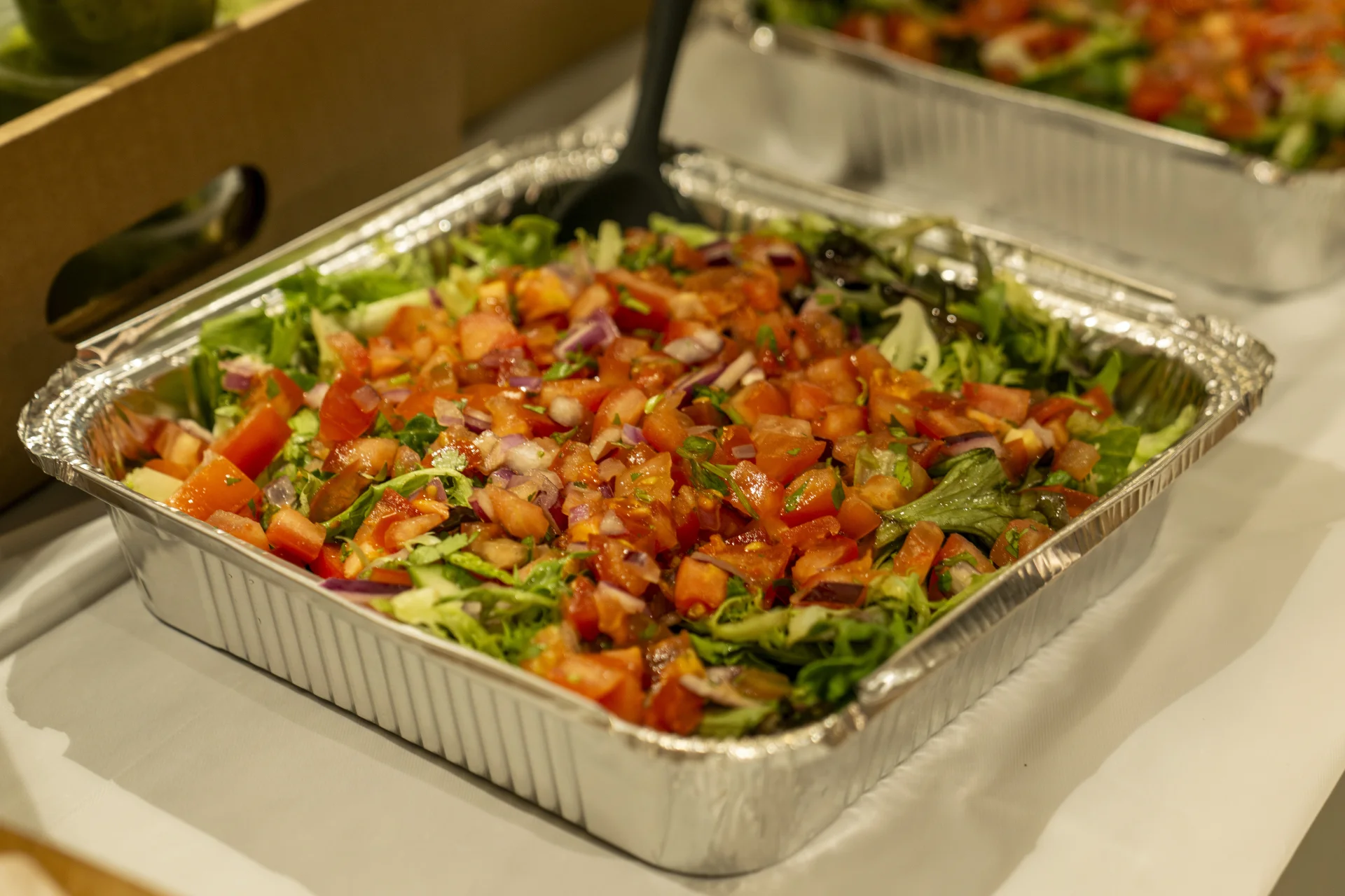 Mexican catering close-up — Frida Camden signature event platter