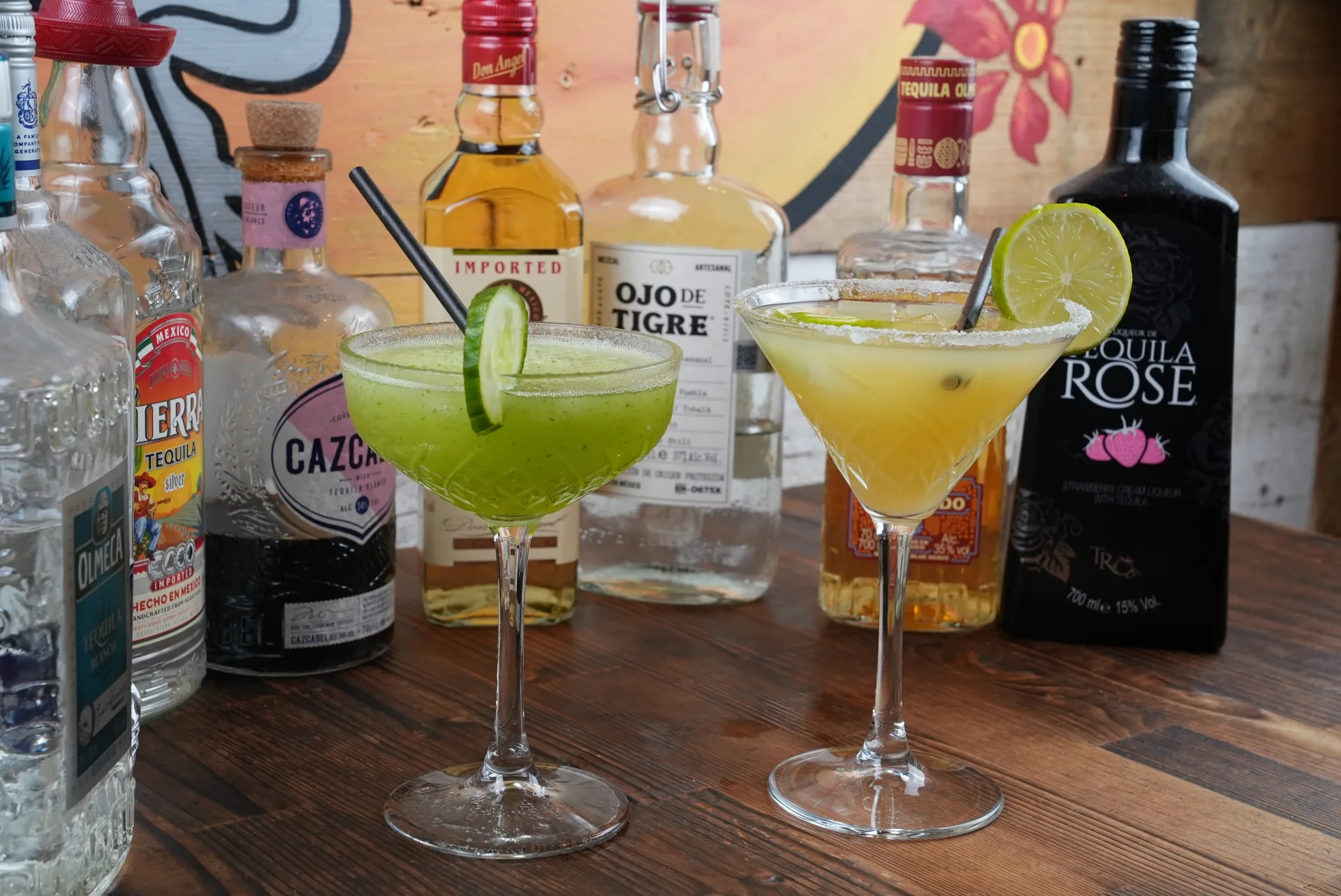 Mezcal cocktails and agave spirits at Frida Camden bar — Mexican cocktail menu Camden Town London